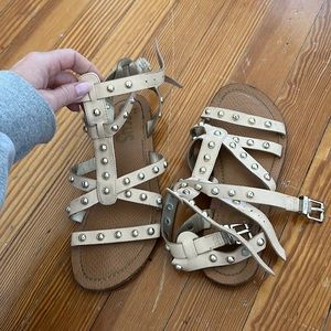 SAM EDELMAN | Sam Edelman Circus Pale Pink Studded Gladiator Sandals Size 6